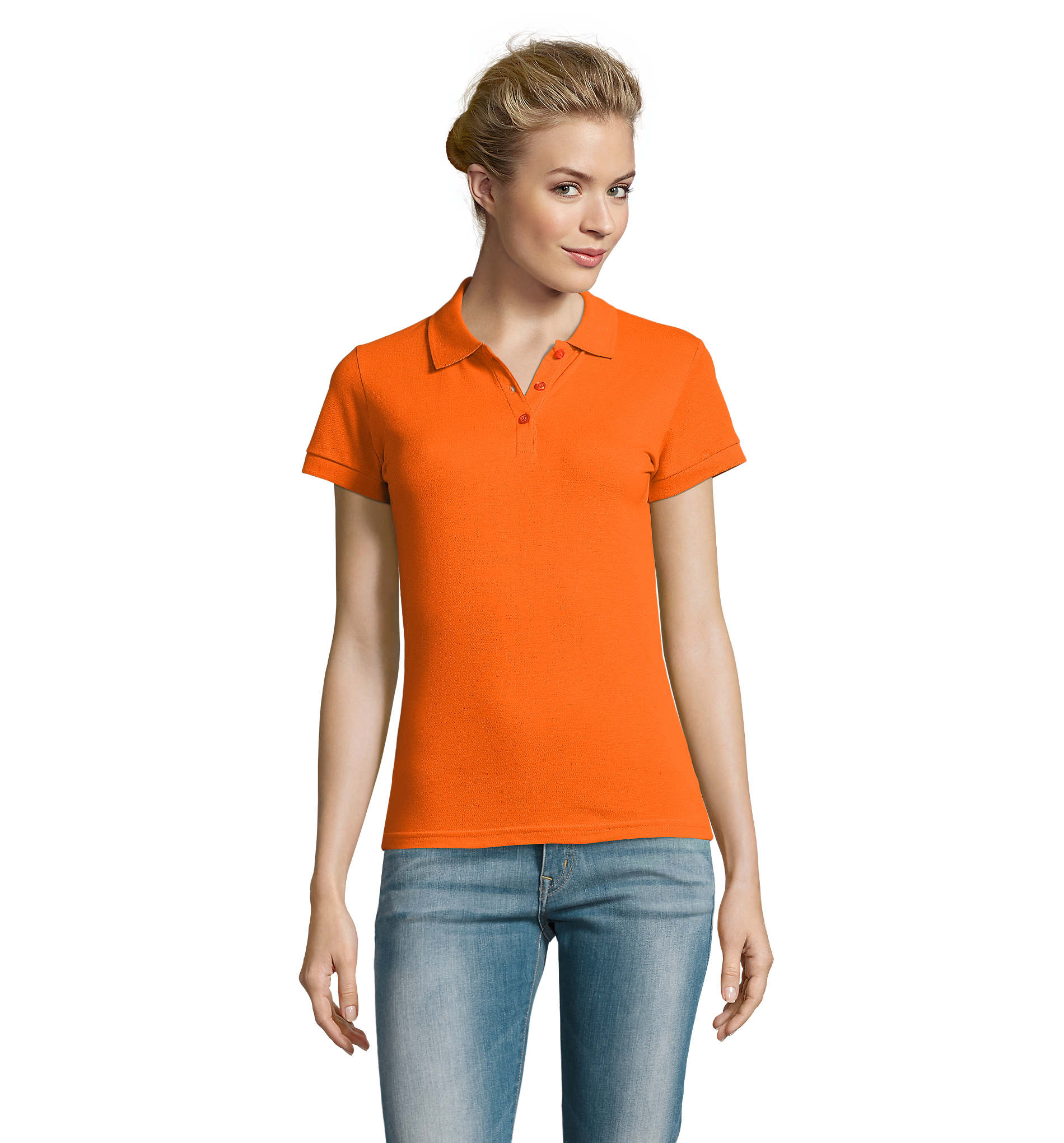 Polo personnalisable pour femme 180g - PERFECT Orange 1